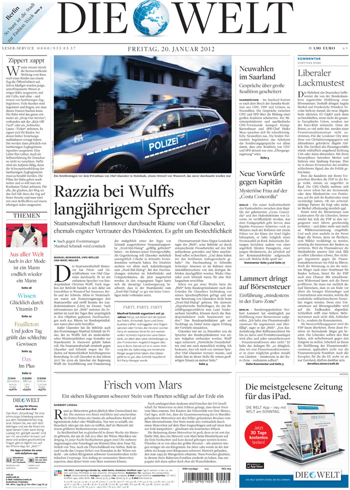 Die-Welt-noviny-nemecke